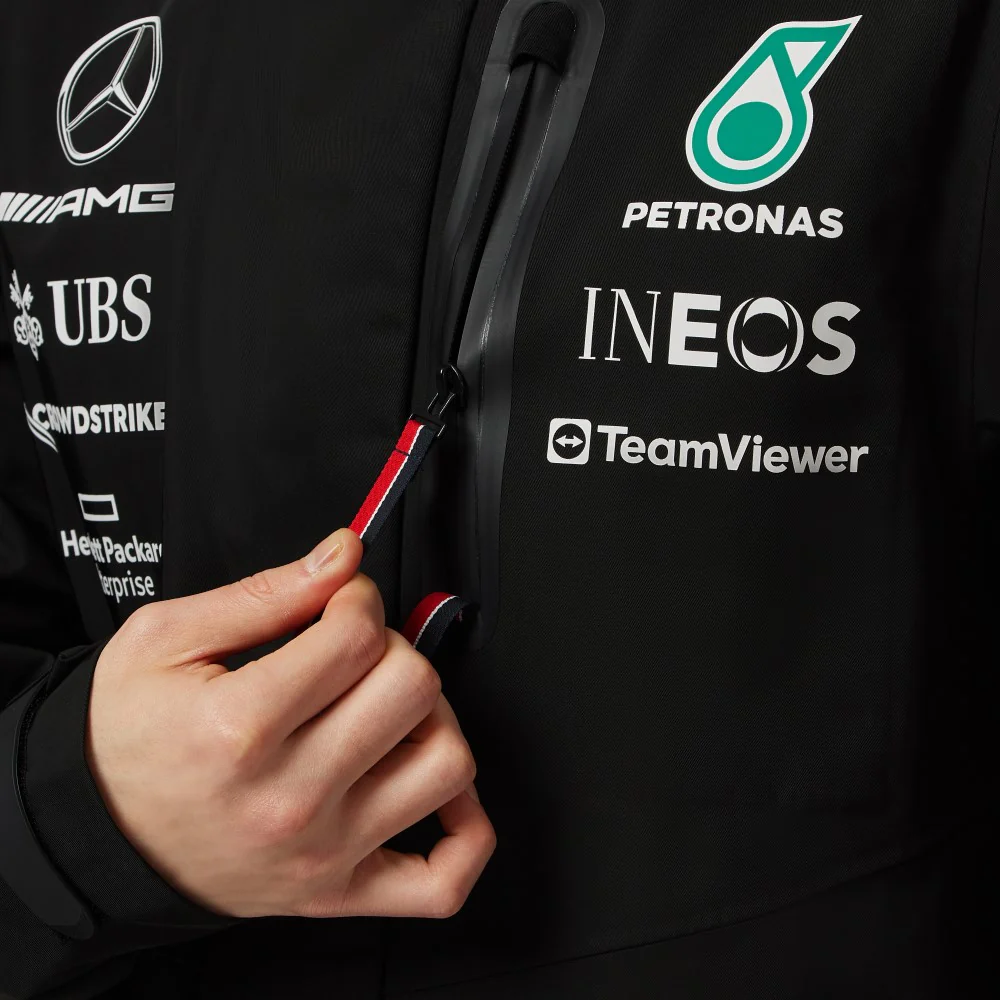 Mercedes-AMG PETRONAS Mens Rain Jacket - Image 3